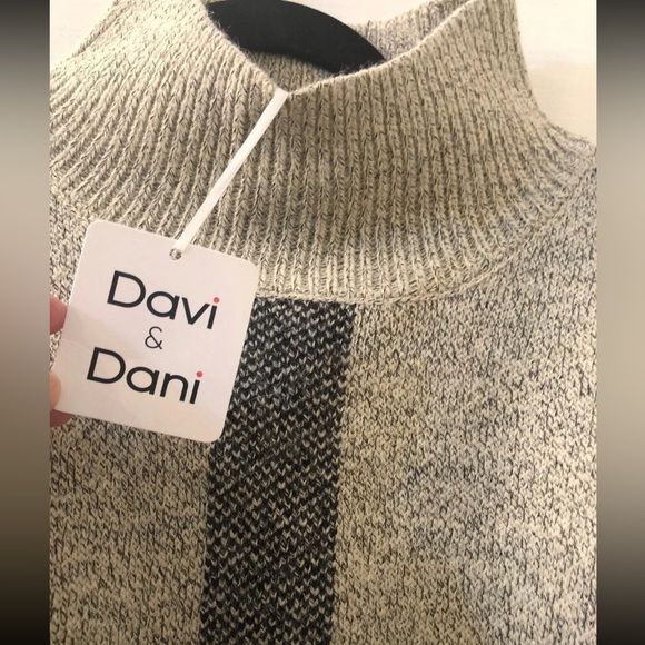 Davi & Dani perfect posh plaid poncho OSFA - Picture 3 of 9